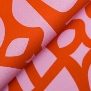 Tkanina bawełniana Light Twill Spandex z nadrukiem